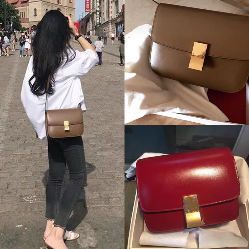 Women's Genuine Leather High Sense One Crossbody Bags