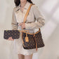 Women's High-grade Vintage Print Versatile Large Capacity Crossbody Bags