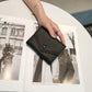 Women's Style Trendy First Layer Cowhide High Ladies Wallets