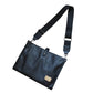 Men's Business Large Capacity Simple Leather Black Men's Messenger Bags