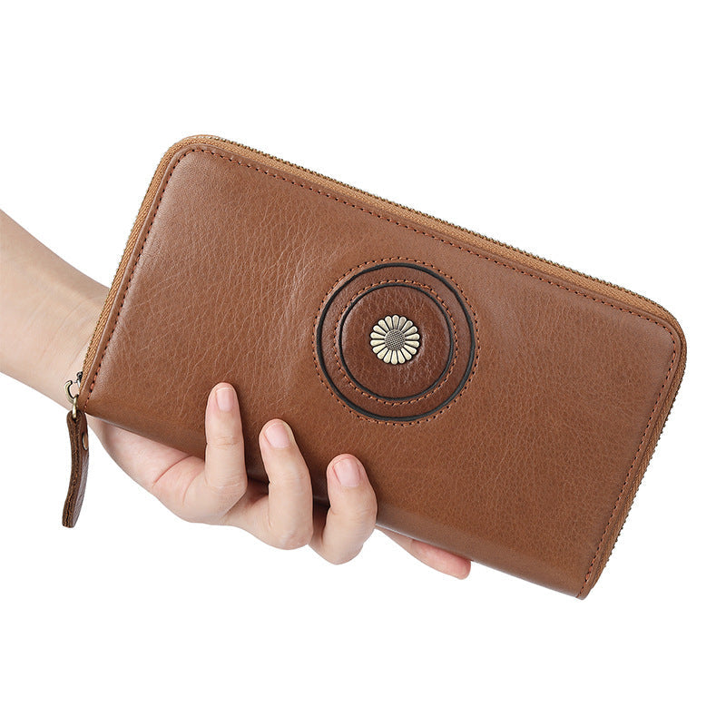 Men's Retro Fashion Genuine Leather First Layer Men's Wallets