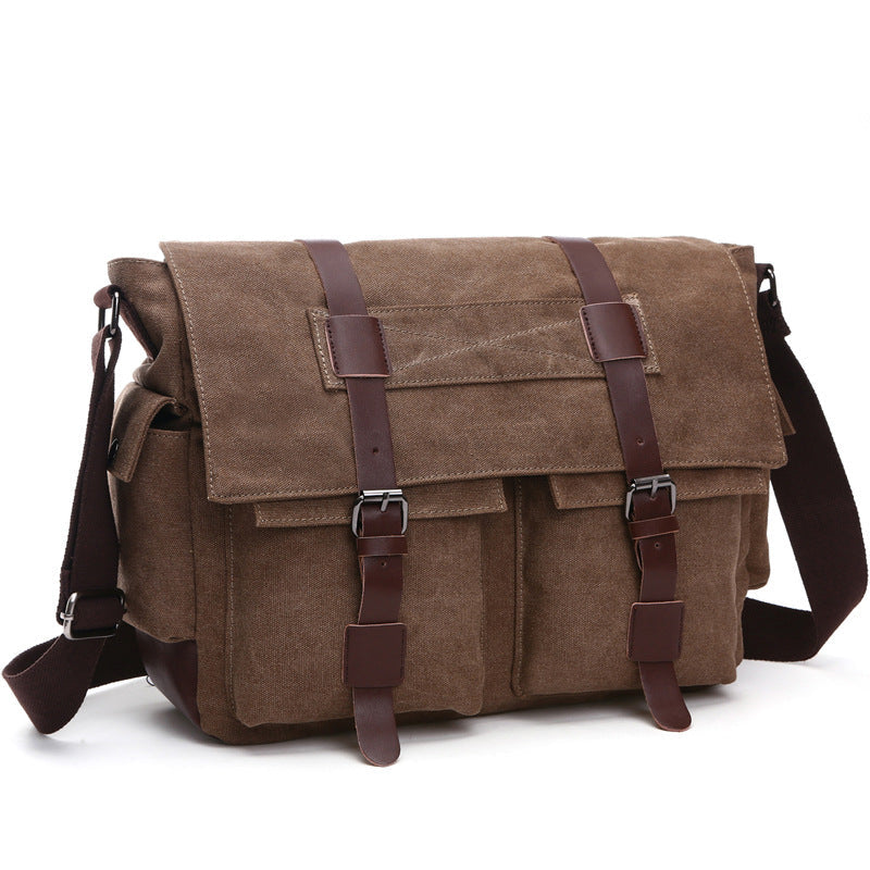 Men's Retro Hip Hop Trend Computer Single Men's Messenger Bags