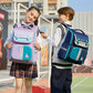 Women's & Men's & Light Tide British Burden Reduction Spine Elementary School Students' Schoolbags