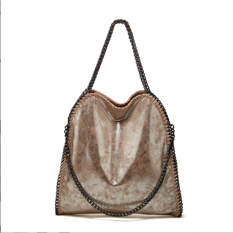 Women's Cool Chain Foldable Fashion Portable Shoulder Bags