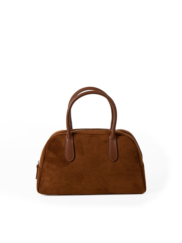Korean Niche Design Suede Versatile High Handbags