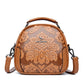 Women's Trendy Round Embossed Mom Euros Shoulder Bags
