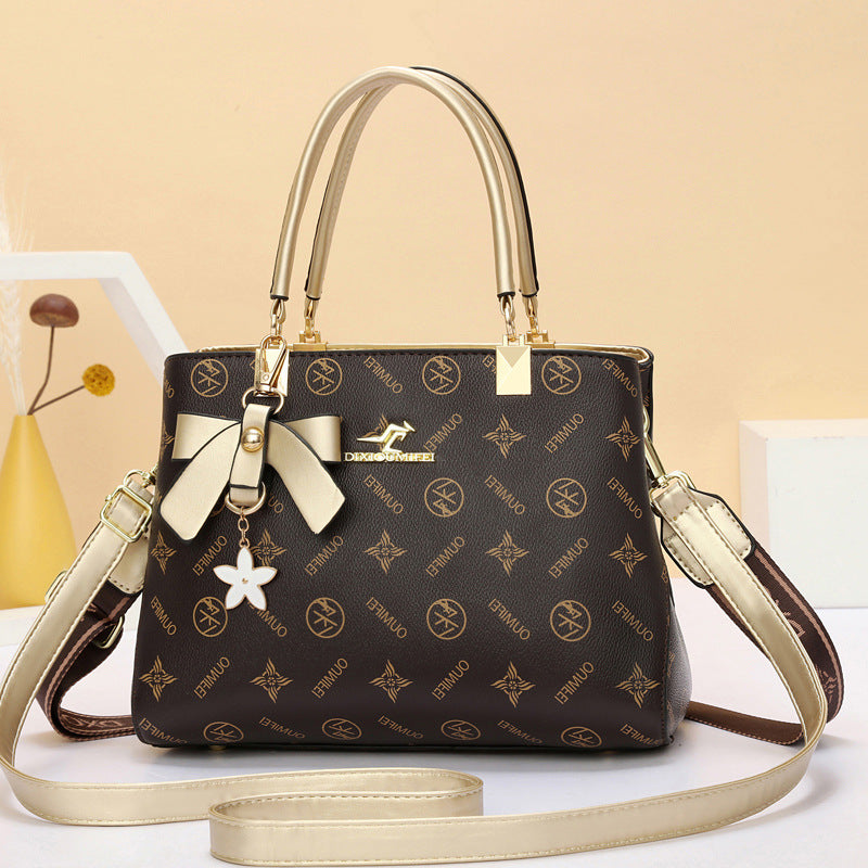 Women's Elegant Mom Simple Fashionable Korean Style Handbags
