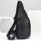 Men's Leather First Layer Trendy Large Capacity Men's Chest Bags
