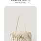 Style Niche Pleated Nylon Large Capacity Shoulder Bags