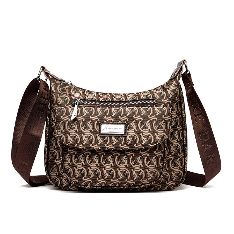 Women's Oxford Cloth Large Capacity Printing More Than Crossbody Bags