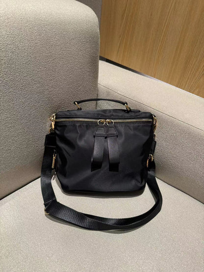 Medium Saddle Nylon Cloth Fashion Camouflage Crossbody Bags
