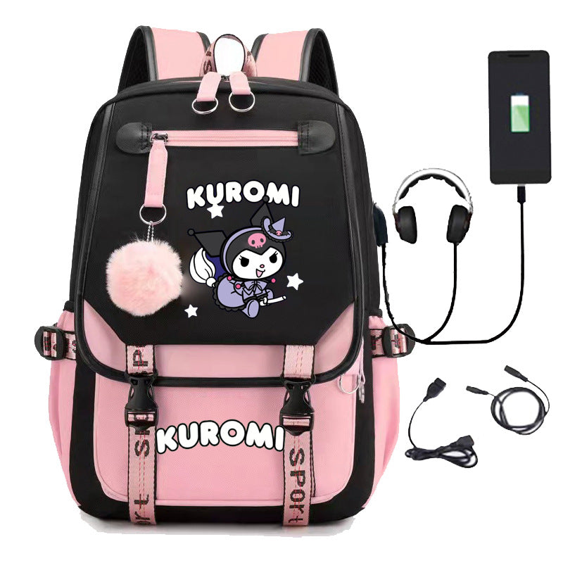 Junior High Boys Primary Large Capacity Middle School Students' Schoolbags