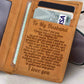 Men's For Husband Three-fold Crazy Horse Leather Men's Wallets