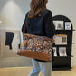Print Big Large Capacity Female Fan Shoulder Bags