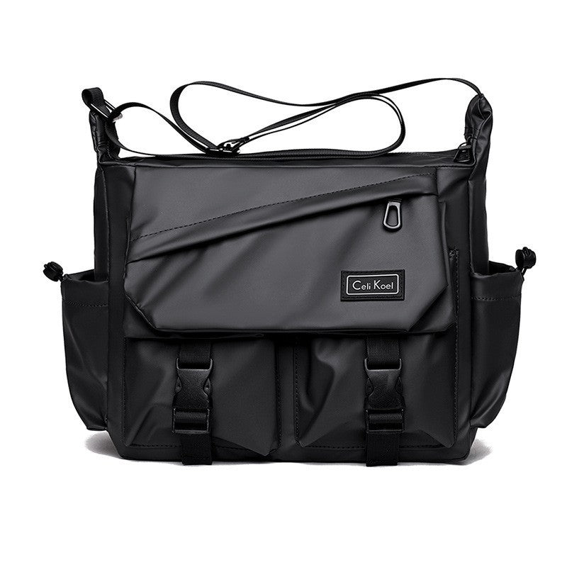 Men's Fashion High Sense Tooling Style Large Men's Messenger Bags