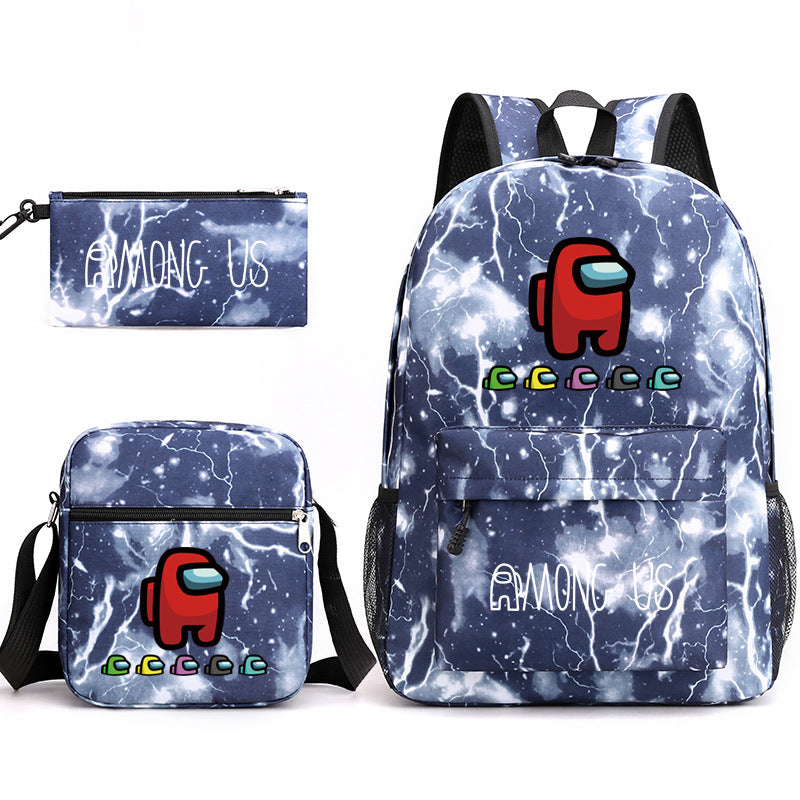 Game Among Space Werewolf Killing Pencil Backpacks