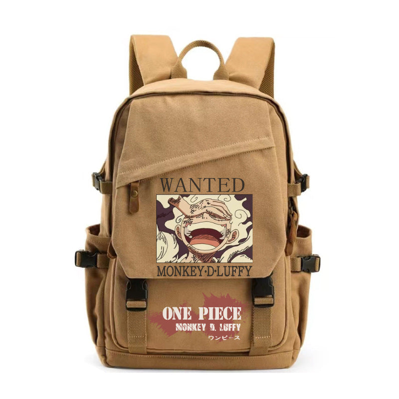 Men's Piece Cartoon Dragon Ball Totoro Joint Middle School Students' Schoolbags