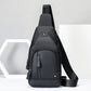 Men's Leather First Layer Trendy Large Capacity Men's Chest Bags
