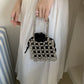 Gate Material Handmade Woven Hollowed Beaded Handbags