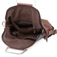 Women's Contrast Color Korean Style Canvas Large Crossbody Bags