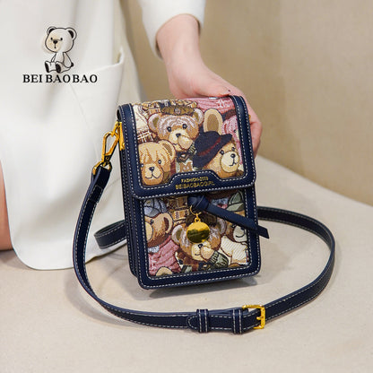 Bolsos de teléfono de moda lindos de lona Source para mujer