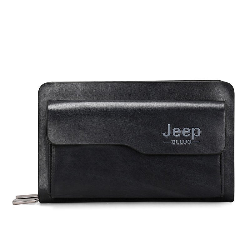 Men's Clutch Large Capacity Business Long Zipper Bags