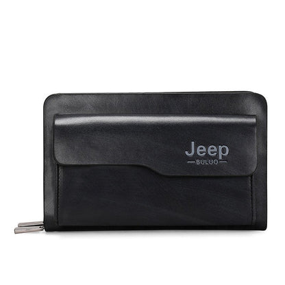 Men's Clutch Large Capacity Business Long Zipper Bags