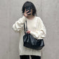 Women's Ge Texture Large Capacity Totes Soft Leather Crossbody Bags