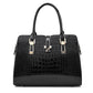 Fashion Shining Leather Large Capacity Crocodile Shoulder Bags