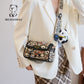 Women's Source Bear Embroidery Canvas Fashion Crossbody Bags