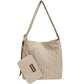 Classy Women's Elegant Korean Style Wrinkled Crossbody Bags