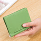 Women's & Men's Cowhide Trendy Folding Clip Document Design Card Holder
