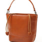 Women's Wax Cowhide Portable Fashionable Large Capacity Shoulder Bags