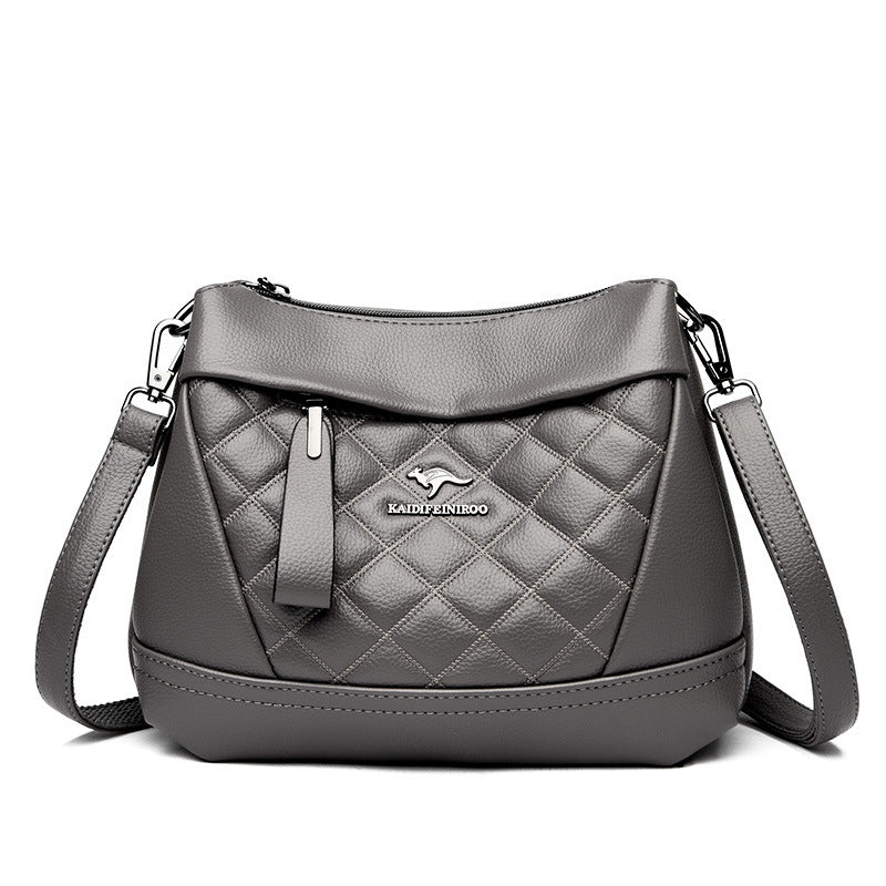 Women's Attractive Female Lady Embroidery Line Shoulder Bags