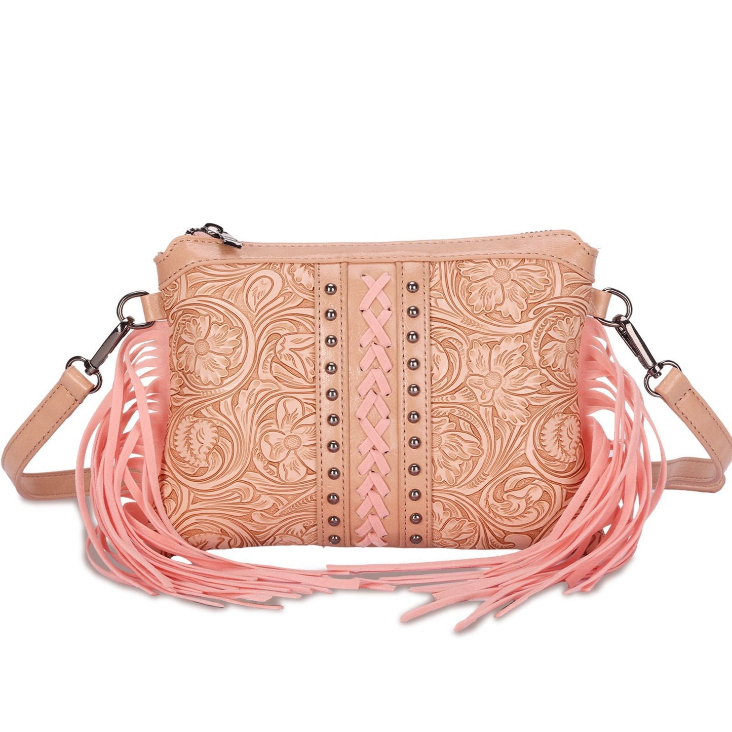 Women's Bohemian Tassel High Sense Genuine Leather Crossbody Bags
