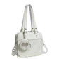 Large Capacity Daily Portable Cartoon Transparent Shoulder Bags