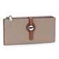 Layer Cowhide Long Fashion Fold Large Ladies Wallets