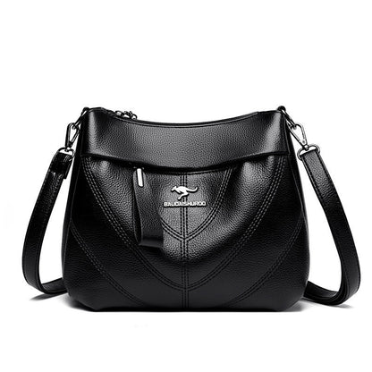 Women's Fashion Large Capacity Mom Stitching On Crossbody Bags