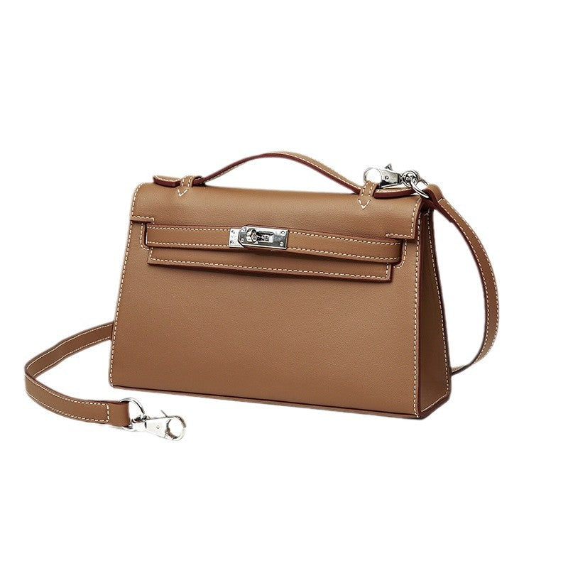 Women's Chain Kelly Calf Leather Mini Generation Crossbody Bags