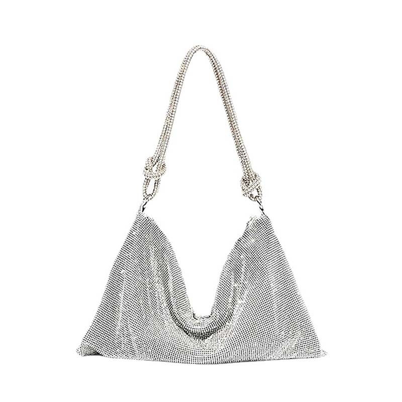 Women's Diamond Banquet Dinner Rhinestone Underarm Crossbody Bags