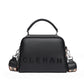 Women's Leather Diamond Embroidery Thread Fashionable Top Shoulder Bags