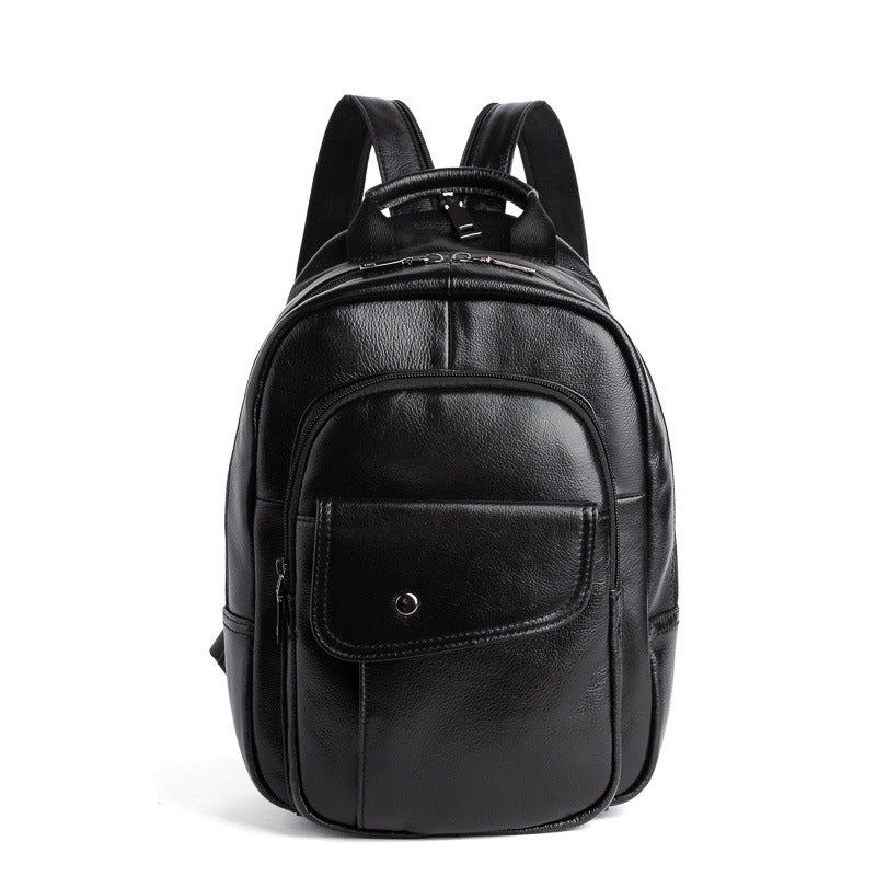 Men's First Layer Cowhide Large Capacity Soft Men's Briefcases