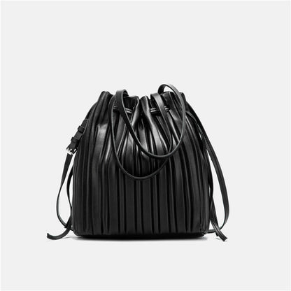 Women's Korean Niche Design Large Capacity Texture Bags