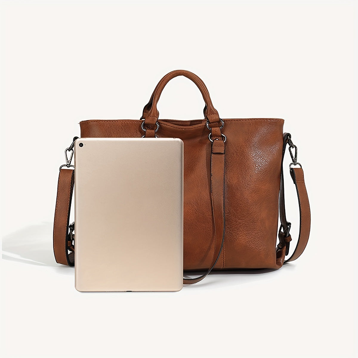 Women's Fashionable Retro Commuter High-grade Western Style Tote Bags