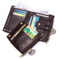 Men's Swiping Vertical Top Layer Oil Wax Men's Wallets