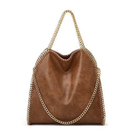 Women's Cool Chain Foldable Fashion Portable Shoulder Bags