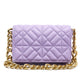Women's Fashion Classic Style Thick Chain Embroidered Shoulder Bags