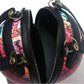 Women's Round Personalized Painted Iti Basketball Chain Bags