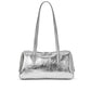 Women's High Sense Underarm Genuine Leather Large Handbags