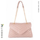 Women's Commuter Soft Metal Chain Embroidered Versatile Crossbody Bags